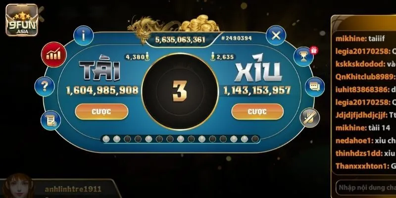 Tài xỉu và những thông tin về tựa game 